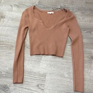Ribbed sweater from pacsun